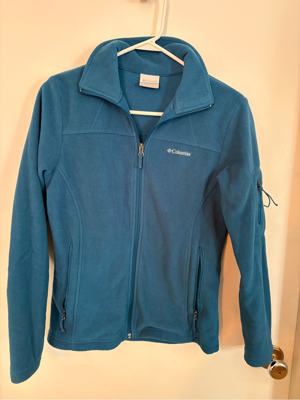 Columbia Women's Teal Full-Zip Fleece Jacket